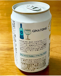 「KING CAR KAVALAN GIN＆TONIC 缶320ml」のクチコミ画像 by ビールが一番さん