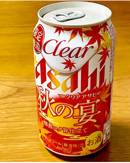 「アサヒ クリアアサヒ 秋の宴 缶350ml」のクチコミ画像 by ビールが一番さん