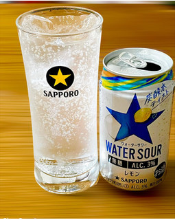 「サッポロ WATER SOUR レモン 缶350ml」のクチコミ画像 by ビールが一番さん