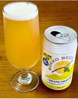 「アイエヌインターナショナル 六甲ビール グレープフルーツIPA 缶350ml」のクチコミ画像 by ビールが一番さん