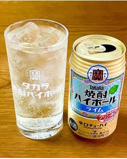 「タカラ 焼酎ハイボール ライム 缶350ml」のクチコミ画像 by ビールが一番さん