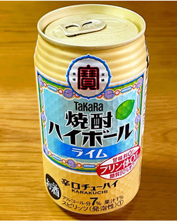 「タカラ 焼酎ハイボール ライム 缶350ml」のクチコミ画像 by ビールが一番さん