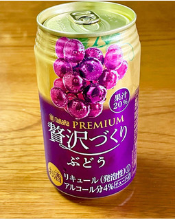「タカラ タカラプレミアム 贅沢づくりぶどう 缶350ml」のクチコミ画像 by ビールが一番さん