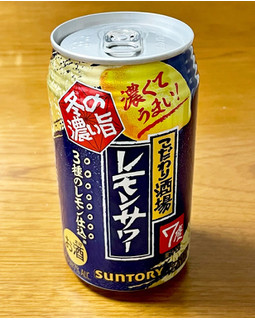 「サントリー こだわり酒場のレモンサワー 冬の濃い旨 缶350ml」のクチコミ画像 by ビールが一番さん