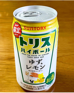 「サントリー トリスハイボール ゆず＆レモン 缶350ml」のクチコミ画像 by ビールが一番さん