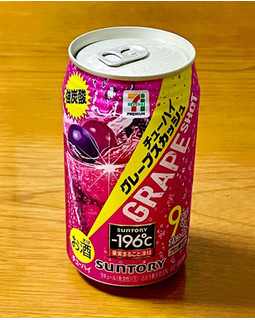 「セブンプレミアム ‐196℃ グレープスカッシュ グレープショット 缶350ml」のクチコミ画像 by ビールが一番さん