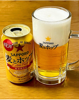 「サッポロ 麦とホップ 缶350ml」のクチコミ画像 by ビールが一番さん