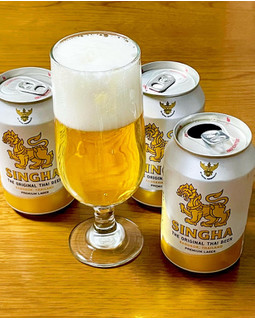 「シンハービール 缶 330ml」のクチコミ画像 by ビールが一番さん