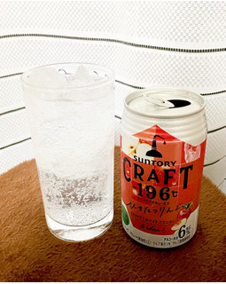「サントリー CRAFT‐196℃ ひきたつりんご 缶350ml」のクチコミ画像 by ビールが一番さん