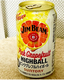 「サントリー ジムビーム ハイボール缶 ピンクグレープフルーツハイボール 缶350ml」のクチコミ画像 by ビールが一番さん