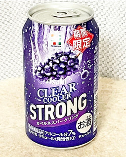 「セブンプレミアム クリアクーラーストロング カベルネスパークリング 缶350ml」のクチコミ画像 by ビールが一番さん