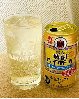 「タカラ 焼酎ハイボール 山口産夏みかん割り 缶350ml」のクチコミ画像 by ビールが一番さん
