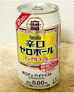 「タカラ 辛口ゼロボール 缶350ml」のクチコミ画像 by ビールが一番さん