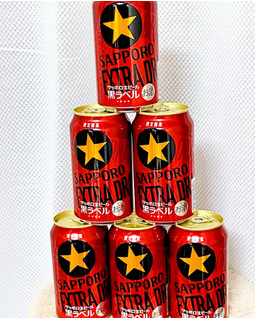 「サッポロ 生ビール黒ラベル エクストラドラフト 缶350ml」のクチコミ画像 by ビールが一番さん