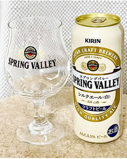 「KIRIN SPRING VALLEY シルクエール 白 缶500ml」のクチコミ画像 by ビールが一番さん