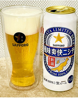 「サッポロ 新潟限定ビイル 風味爽快ニシテ 缶500ml」のクチコミ画像 by ビールが一番さん