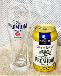 「サントリー ザ・プレミアム・モルツ CO2削減缶 缶350ml」のクチコミ画像 by ビールが一番さん