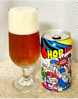 「麗人酒造 信州浪漫ビール 6HOP IPA 1缶」のクチコミ画像 by ビールが一番さん