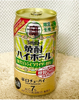 「宝酒造 焼酎ハイボール 強烈白ぶどうサイダー割り 350ml」のクチコミ画像 by ビールが一番さん