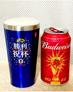 「ABInBev バドワイザー FIFAワールドカップ2022記念デザイン 355ml」のクチコミ画像 by ビールが一番さん