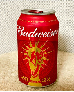 「ABInBev バドワイザー FIFAワールドカップ2022記念デザイン 355ml」のクチコミ画像 by ビールが一番さん