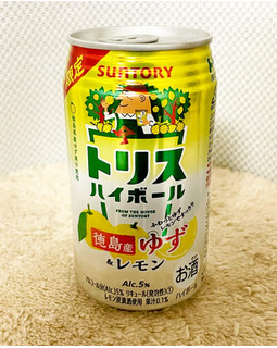 「サントリー トリス ハイボール 徳島産ゆず＆レモン 350ml」のクチコミ画像 by ビールが一番さん