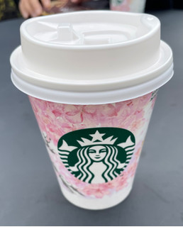 「スターバックス いちご 桜 ソイ ラテ」のクチコミ画像 by パン太郎さん