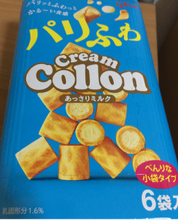 「江崎グリコ クリームコロン ミルク 箱6袋」のクチコミ画像 by なでしこ5296さん