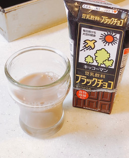 「キッコーマン 豆乳飲料 ブラックチョコ パック200ml」のクチコミ画像 by ビーピィさん