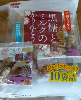 「三幸製菓 黒糖とミルクのかりんとう 袋220g」のクチコミ画像 by かっぱねこさん