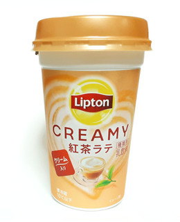 「リプトン CREAMY 紅茶ラテ カップ240ml」のクチコミ画像 by つなさん