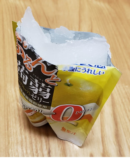 「オリヒロ ぷるんと蒟蒻ゼリー グレープフルーツ 130g」のクチコミ画像 by みにぃ321321さん