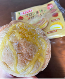 「ヤマザキ マロン風味のメロンパン 袋1個」のクチコミ画像 by 甘党の桜木さん