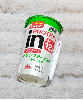 「森永 inPROTEIN ドリンクヨーグル キウイ風味 190g」のクチコミ画像 by みにぃ321321さん