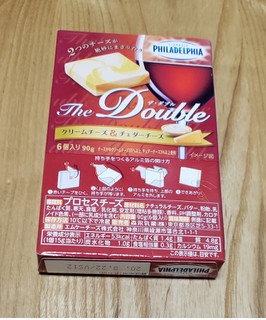 「クラフト フィラデルフィア The Double クリームチーズ＆チェダーチーズ 箱6個」のクチコミ画像 by みにぃ321321さん