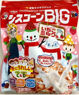 「日清シスコ シスコーンBIG いちごミルク味 袋180g」のクチコミ画像 by SANAさん