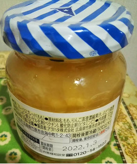 「アヲハタ まるごと果実 白桃 瓶125g」のクチコミ画像 by レビュアーさん
