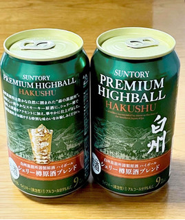 「サントリー プレミアムハイボール白州 シェリー樽原酒ブレンド 缶350ml」のクチコミ画像 by ビールが一番さん