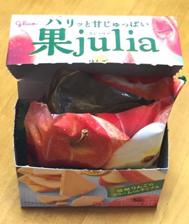 「江崎グリコ 果julia りんご 箱42g」のクチコミ画像 by エリリさん