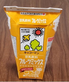 「キッコーマン 豆乳飲料 フルーツミックス パック200ml」のクチコミ画像 by みにぃ321321さん