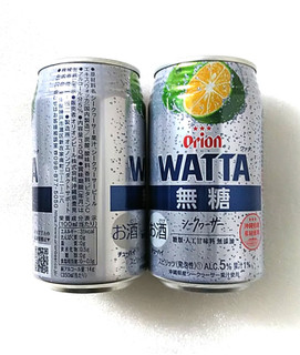 「オリオン WATTA 無糖シークヮーサー 缶350ml」のクチコミ画像 by papipoさん