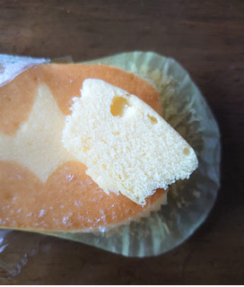 「ヤマザキ 北海道チーズ蒸しケーキ レモン味 袋1個」のクチコミ画像 by もぐりーさん