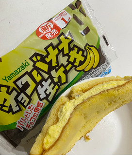 「ヤマザキ チョコバナナ生ケーキ 1個」のクチコミ画像 by もんペチさん