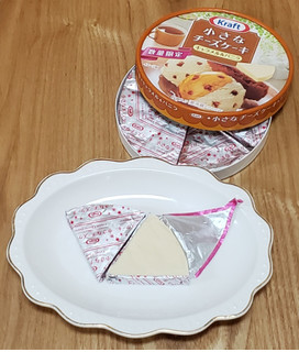 「森永 小さなチーズケーキ キャラメル＆バニラ 15g×6」のクチコミ画像 by みにぃ321321さん