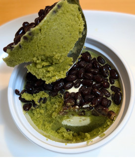 「明治 北海道あずき抹茶氷」のクチコミ画像 by はるなつひさん