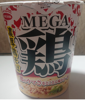 「エースコック MEGA 鶏 濃厚鶏そば カップ96g」のクチコミ画像 by tddtakaさん