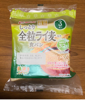 「神戸屋 しっとり全粒ライ麦入り食パン しっとり全粒ライ麦入り食パン 3枚」のクチコミ画像 by V0XY ZS煌2さん