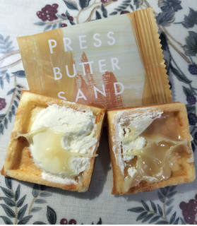 「PRESS BUTTER SAND バターサンド チーズ」のクチコミ画像 by コマメのグルメさん