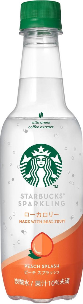 スターバックス スパークリング ピーチスプラッシュ ローカロリー ペット390ml