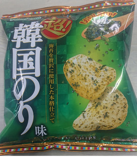 「山芳製菓 ポテトチップス 超！韓国のり味 袋60g」のクチコミ画像 by tddtakaさん